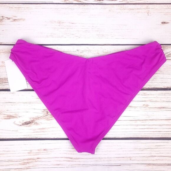Swimsuits For All Pink Fuchsia Bikini Bottoms Size 18 - Picture 3 of 4